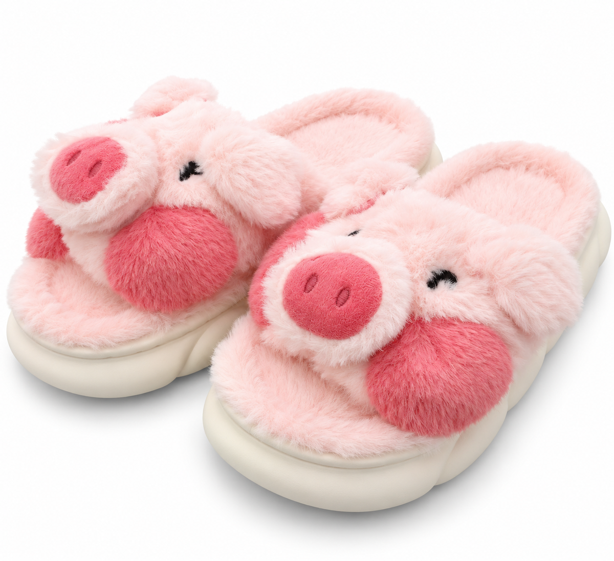 PANTUFLA DAMA PIG PINK