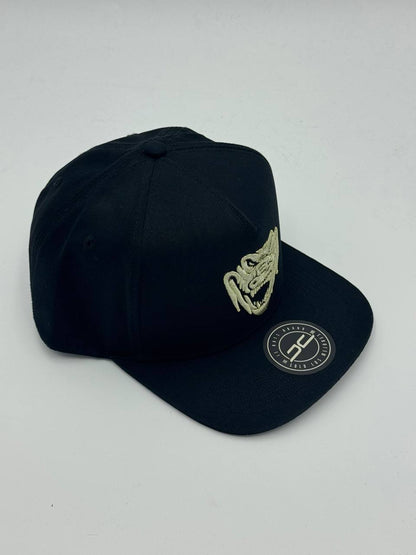GORRA JC HATS - CROCODILE BLACK/GOLD
