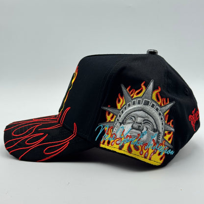 GORRA CASH ONLY - NY FLAMES RED/BLACK