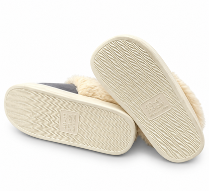 PANTUFLA  CABALLERO GRIS