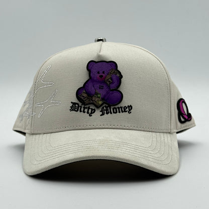 GORRA CASH ONLY - DIRTY TEDDY BEIGE (CURVA)