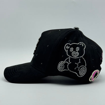 GORRA CASH ONLY - DIRTY TEDDY BLACK (CURVA)