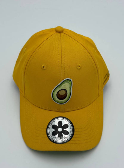 GORRA JC HATS - AVOCADO CURVA AMARILLA