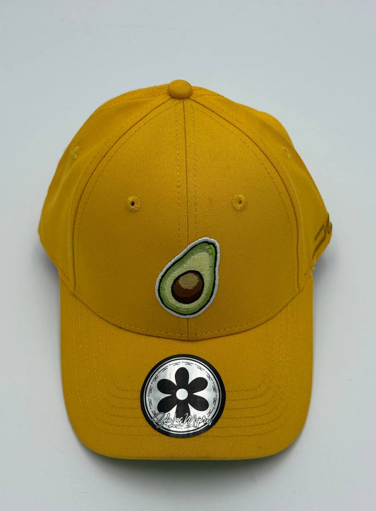 GORRA JC HATS - AVOCADO CURVA AMARILLA