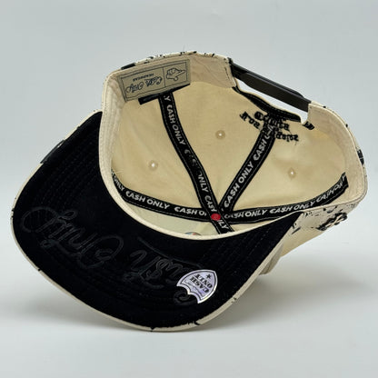 GORRA CAS ONLY - LA PAINT BEIGE/WITHE