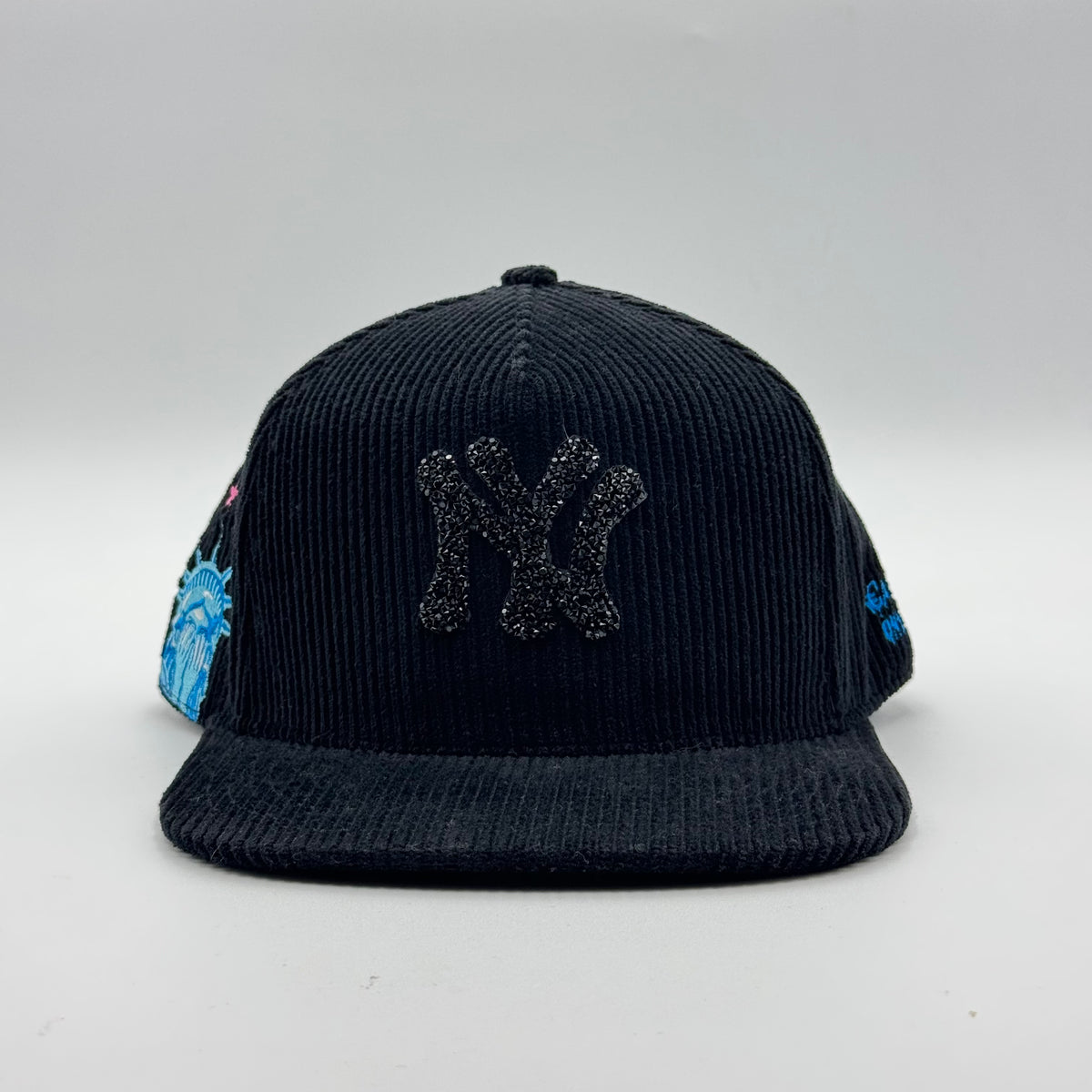 GORRA CASH ONLY - NY WHITE BLING PANA BLACK (PLANA)