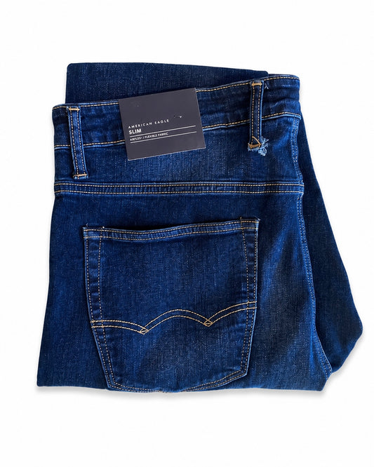 American Eagle Slim AirFlex Dark Blue Denim