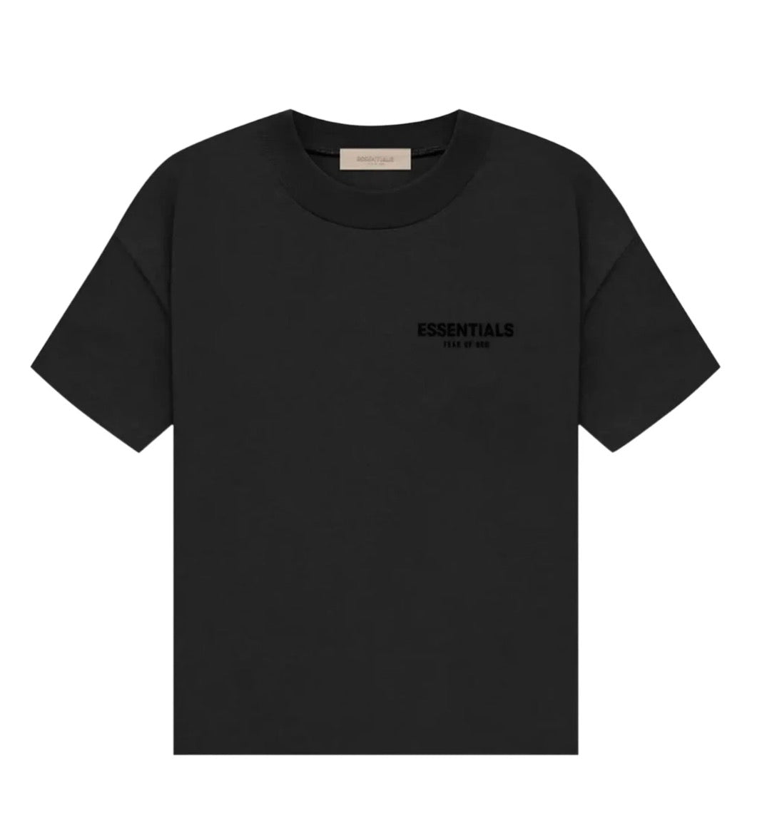 PLAYERA ESSENTIALS NEGRA