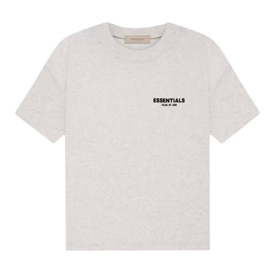 PLAYERA ESSENTIALS GRIS CLARO