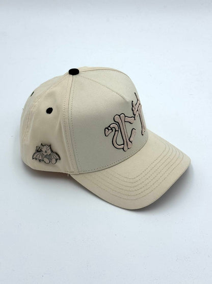 GORRA EL TIROS CAPS X DAN SÁNCHEZ - TILL DEATH BEIGE