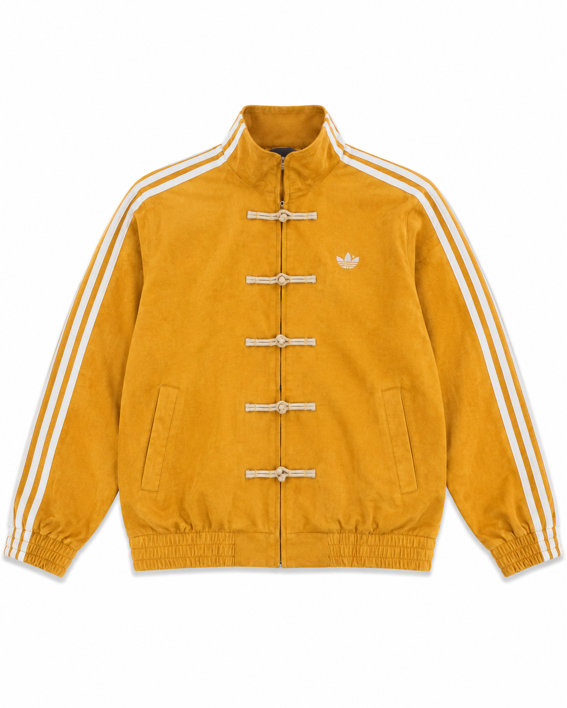 Adidas Chinese New Year Suede Jacket Mustard Yellow