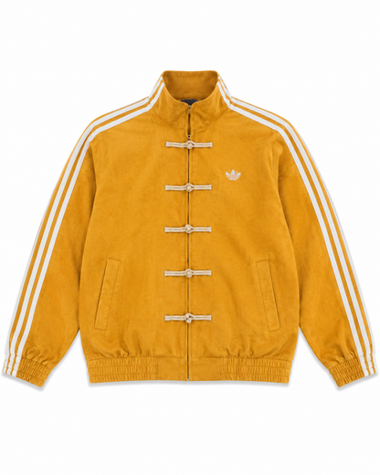 Adidas Chinese New Year Suede Jacket Mustard Yellow