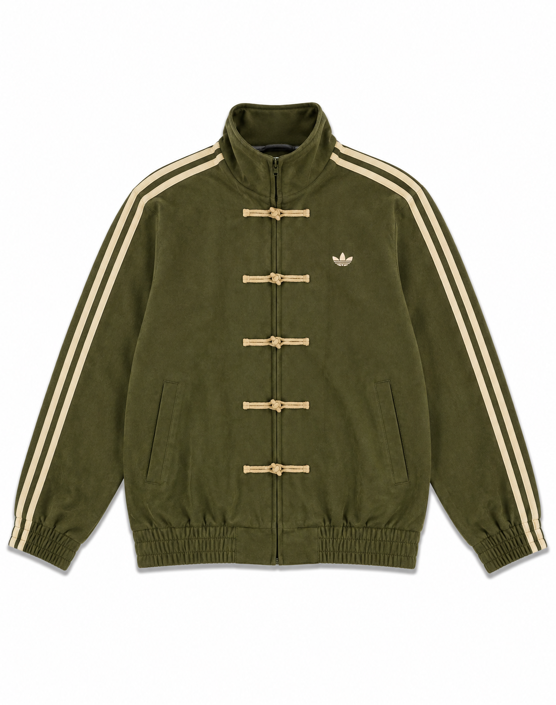 Adidas Chinese New Year Suede Jacket Olive Green