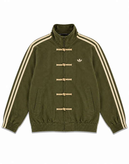 Adidas Chinese New Year Suede Jacket Olive Green