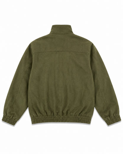 Adidas Chinese New Year Suede Jacket Olive Green