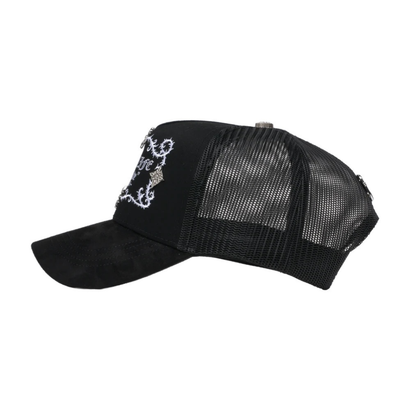 (PREVENTA) GORRA BARBAS HATS X RICO O MUERTO - RICHLIFE BLACK
