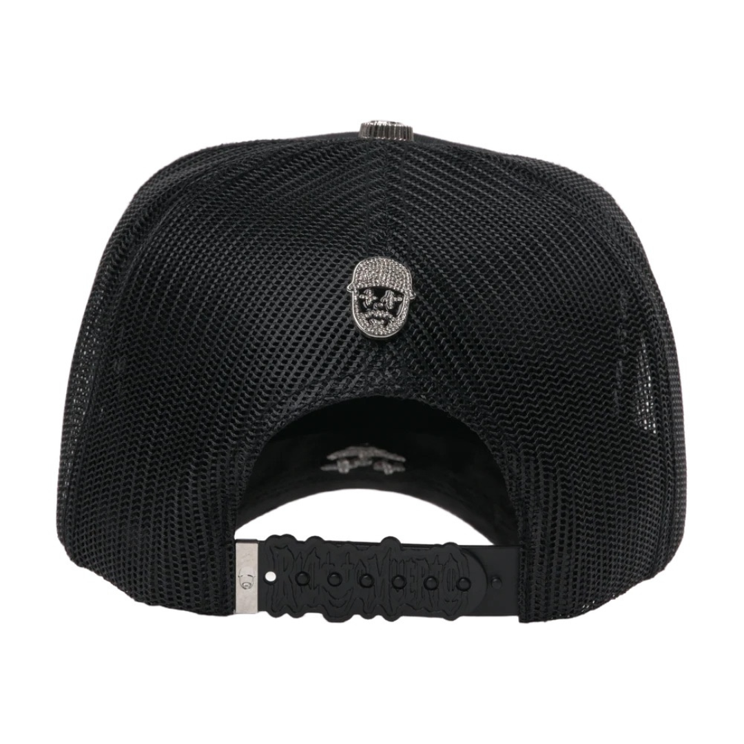 (PREVENTA) GORRA BARBAS HATS X RICO O MUERTO - RICHLIFE BLACK