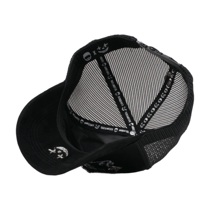 (PREVENTA) GORRA BARBAS HATS X RICO O MUERTO - RICHLIFE BLACK