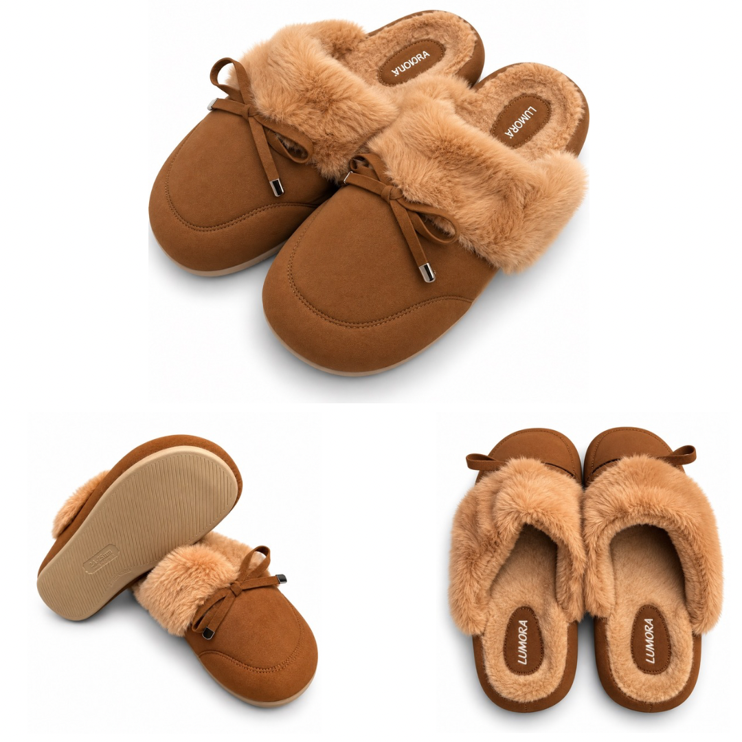 Pantuflas Lumora Soft Mocca