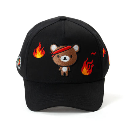 GORRA CHIQUETE - Oso Negra (CURVA)