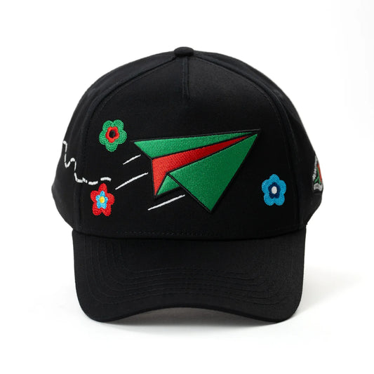 CHIQUETE - Paperplane Negro Snapback