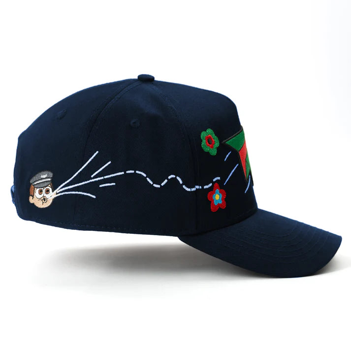 CHIQUETE - Paperplane Azul Snapback