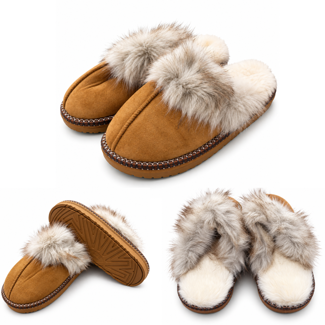 Pantuflas Milano Suede Luxe  |DAMA FE078 LISTO