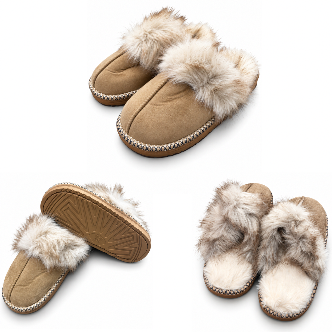 Pantuflas Milano Suede Luxe  |DAMA FE078 LISTO