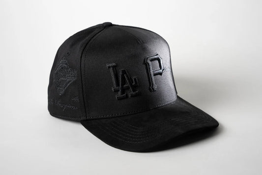 GORRA EL TIROS CAPS - LA PEOPLE ALL BLACK