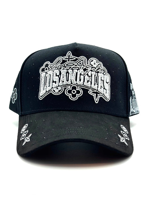 GORRA BIGG BOSS - LOS ANGELES LV BLACK/WHITE